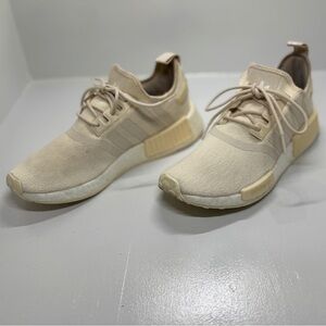 Adidas NMD R1 Wonder White Running Shoes Women's size 8.5